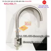 Vòi chậu rửa chén inox 304 KAG-KBL71