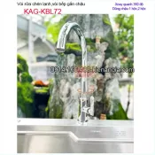 Vòi rửa chén thân lục giác sáng bóng KAG-KBL72