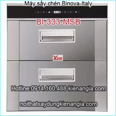 Máy sấy chén bát Binova BI-333-MSB
