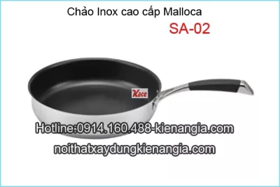 Chảo Inox bếp từ Malloca SA-02