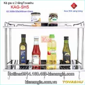 Kệ gia vị 2 tầng Tovashu SH5