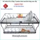 Kệ chén bát inox 304 2 tầng  70cm Tovashu KAG-7X2