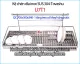 Kệ chén dĩa 70cm treo 1 tầng có khay hứng nước -Tovashu-U7T1