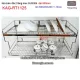 Kệ chén dĩa inox sus304 2 tầng dài 6 tấc KAG-RT1125