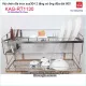 Kệ chén dĩa muỗng đũa inox sus304 2 tầng dài 8 tấc KAG-RT1130