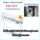Kệ gia vị 2 tầng có ray kéo tủ bếp KAG-I815