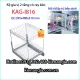Kệ rổ gia vị 2 tầng có ray kéo tủ bếp KAG-I816