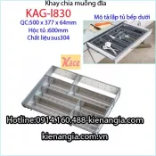 Khay chia muỗng dao,đũa sus 304 KAG-I830