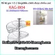 Rổ kệ góc inox 1/2 2 tầng KAG-I804
