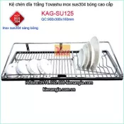 Kệ bếp Tovashu inox sus304 dài 90cm KAG-SU125