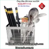 Ống đũa đôi inox sus304 KAG-RT1113