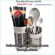 Ống đũa đôi tròn inox sus304 KAG-RT1114