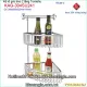 Kệ rổ lưới góc treo 2 tầng Tovashu KAG-SU241