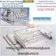 Kệ chén dĩa xoong nồi 900 EUROGOLD âm tủ KAG-ED220