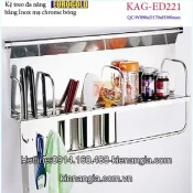 Kệ treo vật dụng nhà bếp đa năng 900 EUROGOLDKAG-ED221