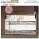 Kệ chén dĩa 2 tầng inox sus304 mờ âm tủ bếp trên 70cm EUROGOLD KAG-ED301
