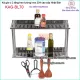 Kệ gia vị 2 tầng inox Nhật Bản treo tường KAG-BL70