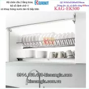 Khay chén bát âm tủ EUROKIT 600 KAG-EK500