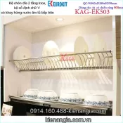 Khay chén bát âm tủ EUROKIT 900 KAG-EK503