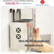 Ống đũa vuông,ống đũa đôi móc treo KAG-BL73