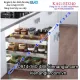 Kệ gia vị dao thớt inox hộp tủ 400 EUROGOLD-KAG-ED240