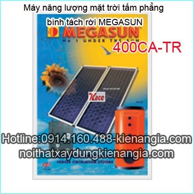 Máy NLMT tấm phẳng bình rời Megasun 400CA-TR