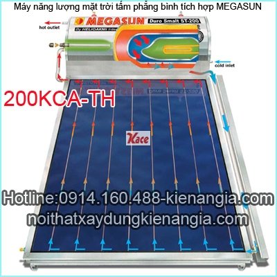 Máy NLMT tấm phẳng Megasun 200KCA-TH