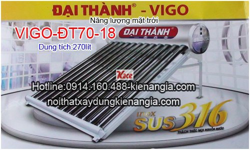 NLMT sus 316-270 lít Đại Thành-VIGO-ĐT70-18