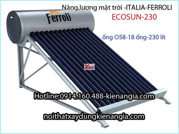 NLMT ống thủy tinh Ferroli ECOSUN-230
