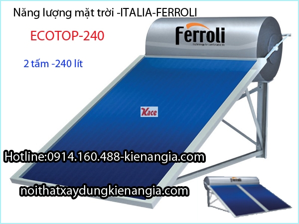 NLMT tấm thu nhiệt Italia-Ferroli ECOTOP-240