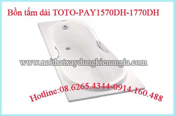 Bồn tắm dài TOTO bồn xây PAY1570DH