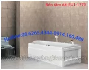 Bồn tắm dài chân yếm Acrylic EUROCA EU1-1770