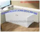 Bồn tắm dài chân yếm Acrylic EUROCA EU2-1570