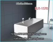 Bồn tắm dài chân yếm Crystal EUROCA EU1-1570