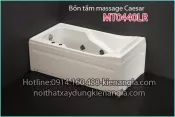 Bồn tắm dài massage CAESAR MT0440LR chân yếm