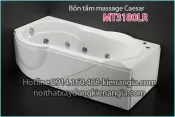 Bồn tắm dài massage CAESAR MT3180LR chân yếm