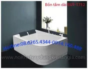 Bồn tắm  đôi chữ nhật Acrylic EUROCA EU1 1712