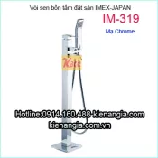Sen bồn tắm nóng lạnh đặt sàn Imex-Japan IM-319