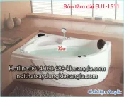 Bồn tắm dài chân yếm Acrylic Euroca EU1-1511