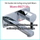Vòi lavabo âm tường, vòi bồn tắm nóng lạnh Moen-GN57139L