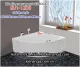 Bồn tắm góc massage EUROCA Acrylic EU1-1200