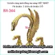 Vòi lavabo 3 lỗ,vòi bồn đồng mạ vàng IMEX IM-344