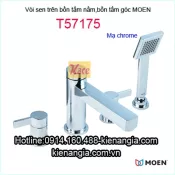 Vòi sen bồn tắm nằm,bồn tắm góc Moen T57175