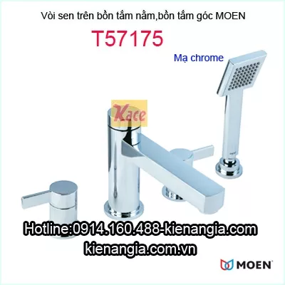 Vòi sen bồn tắm nằm,bồn tắm góc Moen T57175