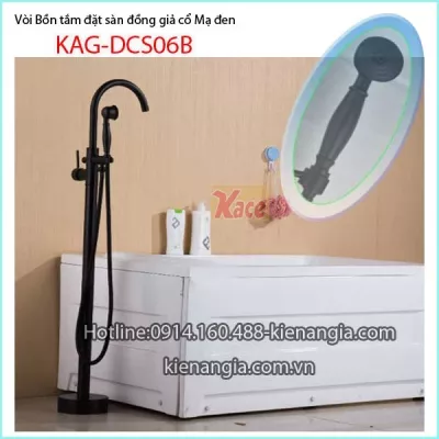 Sen bồn tắm đặt sàn đồng giả cổ  KAG-DSC06B