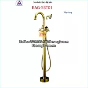 Sen bồn tắm đặt sàn mạ vàng KAG-SBT01