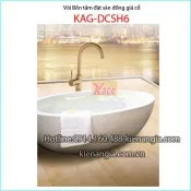 Vòi bồn tắm đặt sàn đồng giả cổ KAG-DSCH6