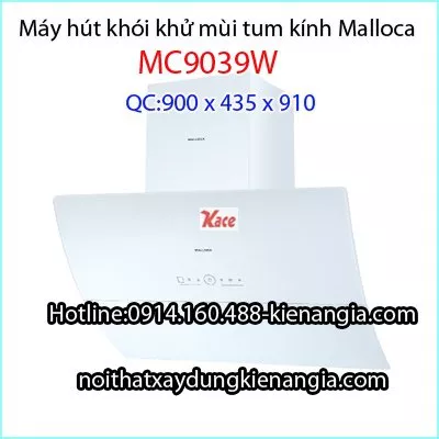 Khử mùi dạng ống kính cong MALLOCA MC9039W