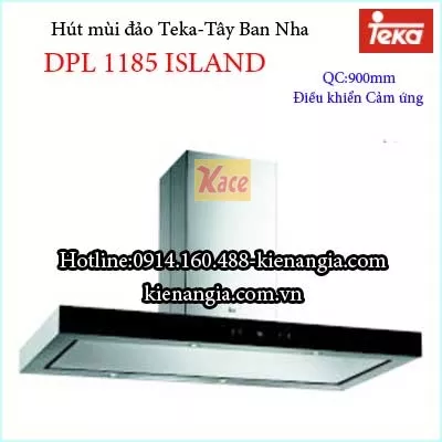 Hút khói khử mùi dạng đảo DPL1185 ISLAND