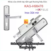 Khóa cửa chính Hafele tay nắm gạt KAG-H98476